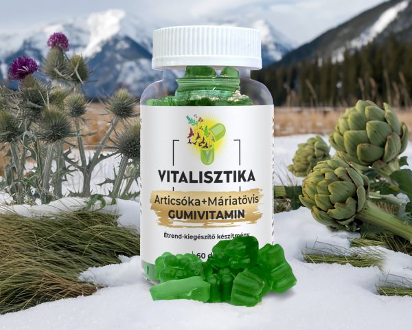 Articsóka+Máriatövis Gumivitamin - 60 db